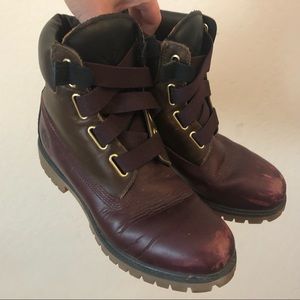 Opening Ceremony Timberland leather boots